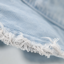 Sterling Salford Bucket™ Hat Cotton Denim Frayed Edge