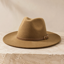 Sterling Nashville Wool™ Fedora Hat Classic Wool Leather Belt