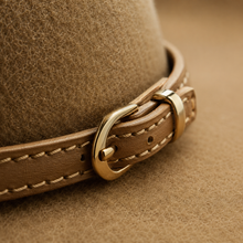 Sterling Nashville Wool™ Fedora Hat Classic Wool Leather Belt