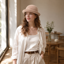 Sterling Monochrome Pattern™ Bucket Hat Soft Fabric Contrast Trim
