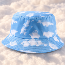 Sterling Tie Dye Cloud™ Pattern Wide Brim Cotton Bucket Hat