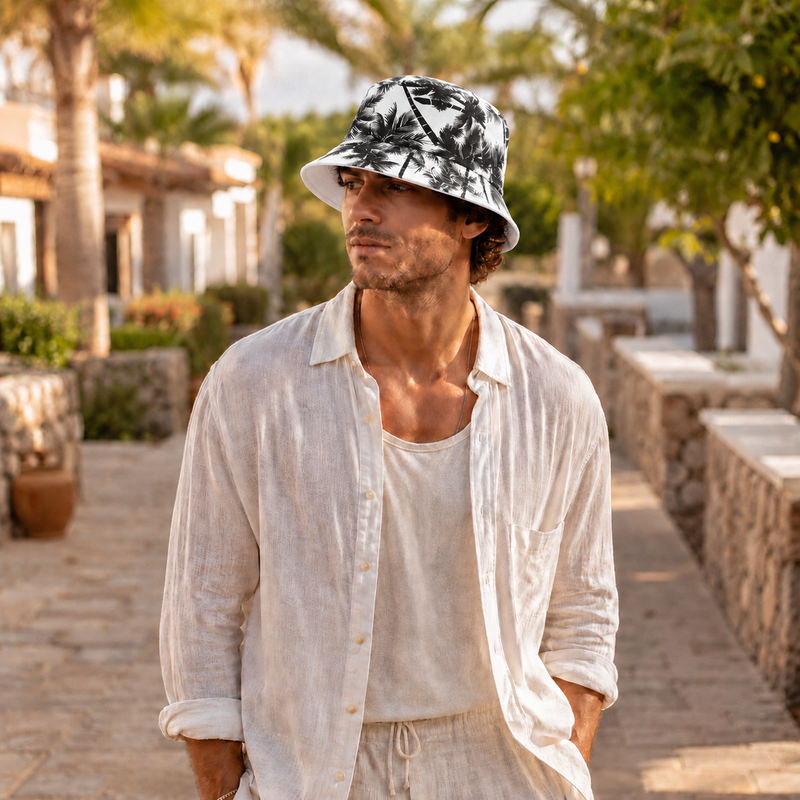 Sterling Printed Double Sided™ Bucket Hat Woven Reversible Brim