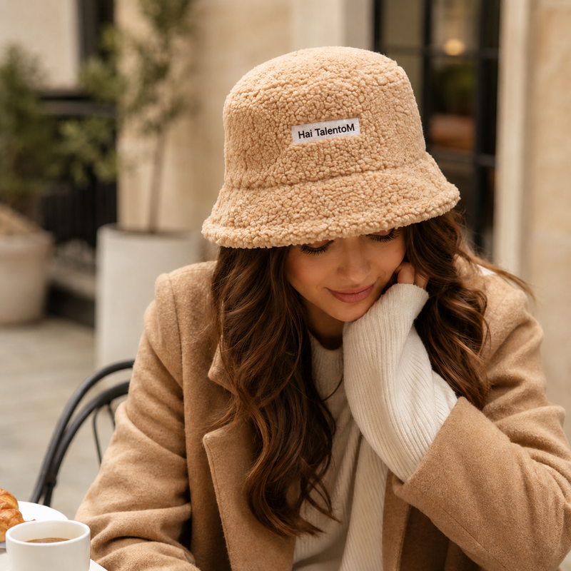 Sterling Warm Letter™ Fisherman's Bucket Hat Wool Wide Brim
