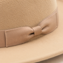 Sterling Top Hat™ Bowler Hat Wide Brim Felt Bow Accent