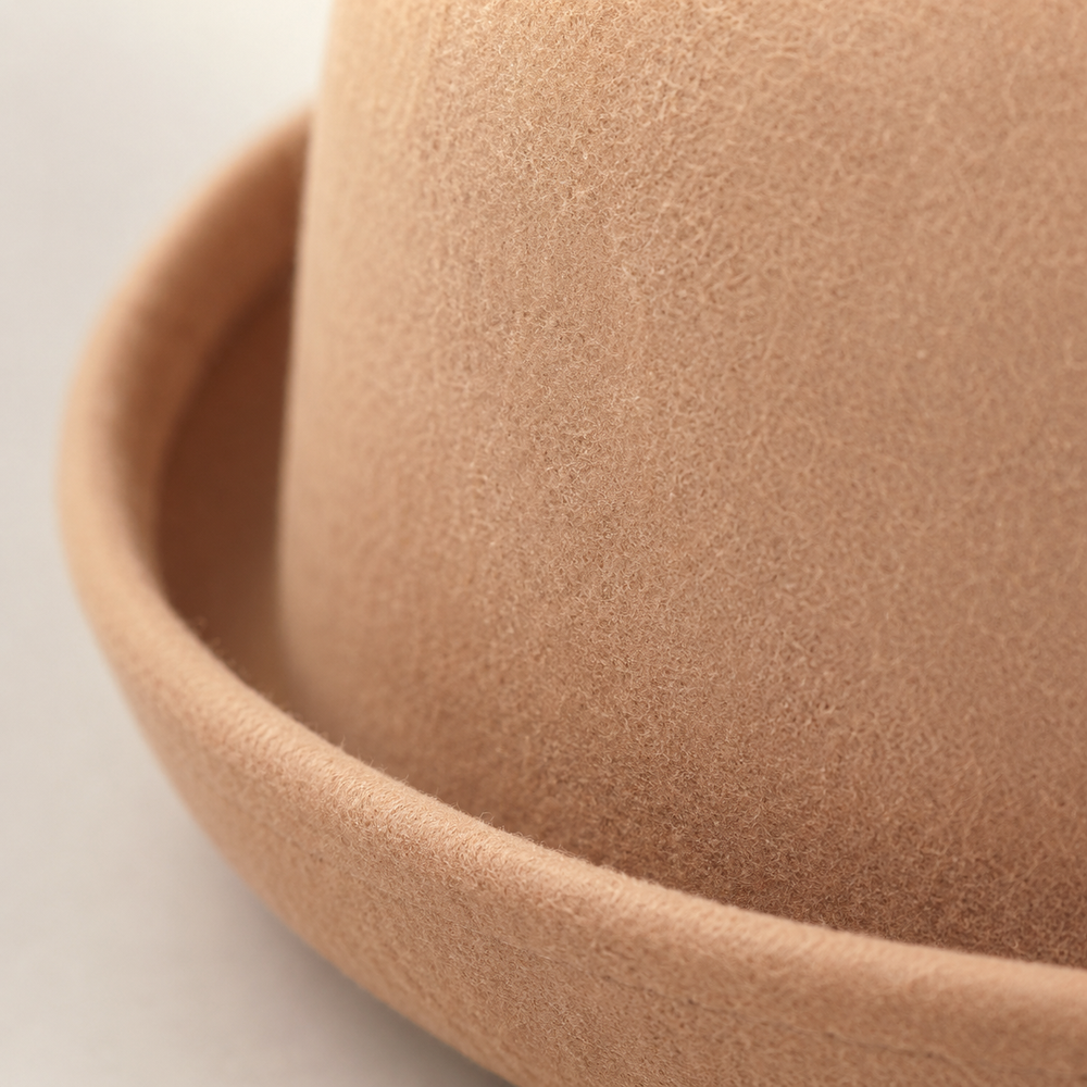 Sterling Carcasonne Bowler™ Cotton Acrylic Blend Bow Detail