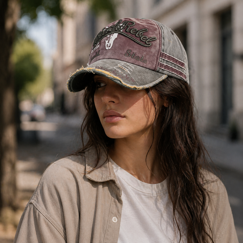 Sterling Washed Full™ Cap Dad Hat Vintage Look, Everyday Comfort