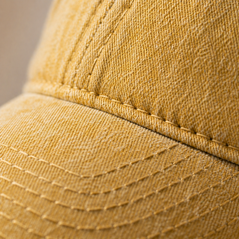 Sterling Simple Classic™ Cap Minimalist Style Baseball Hat Denim Brim