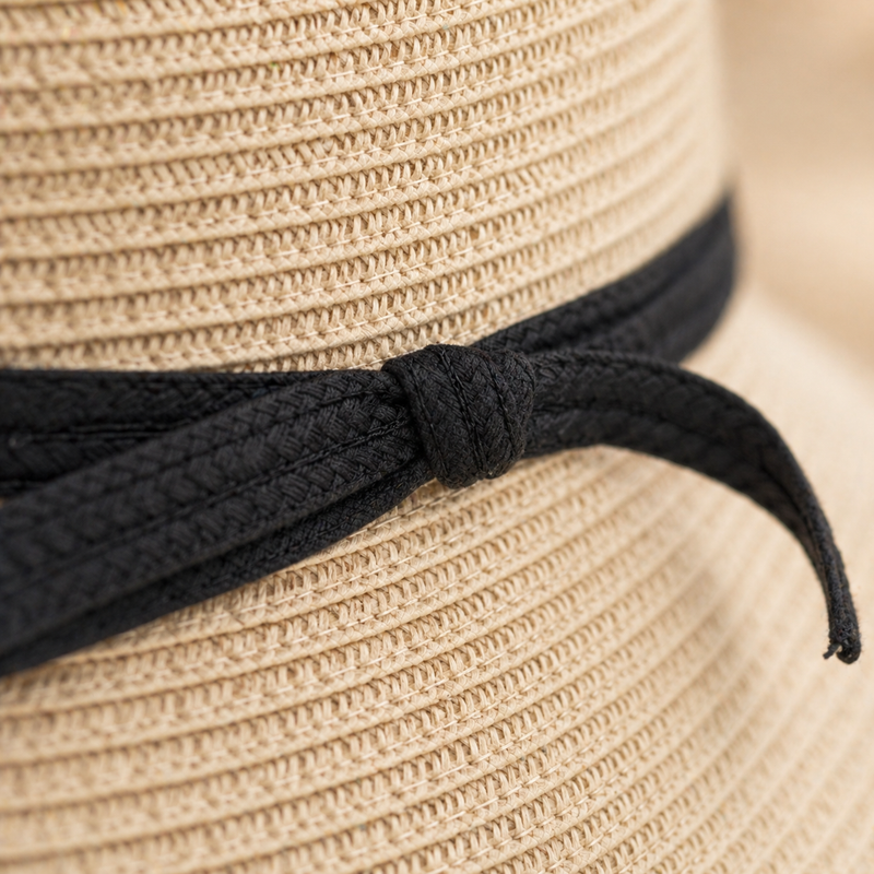 Sterling Summer Straw™  Sun Cap Curved Brim Adjustable Back