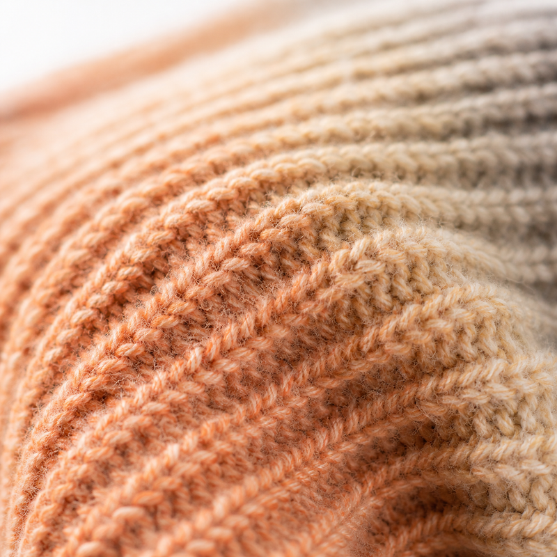 Sterling Rainbow Tie-Dye™ Knit Beanie Dome Wool Gradient Color
