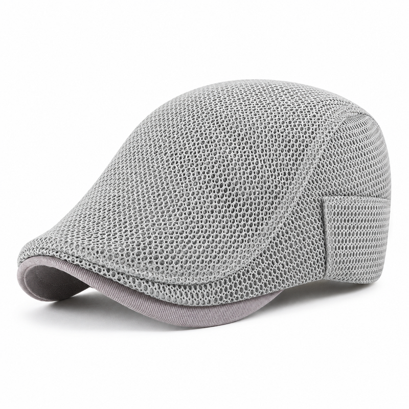 Sterling MeshCap™ Casual Flat Cap Mesh Crown Breathable Brim