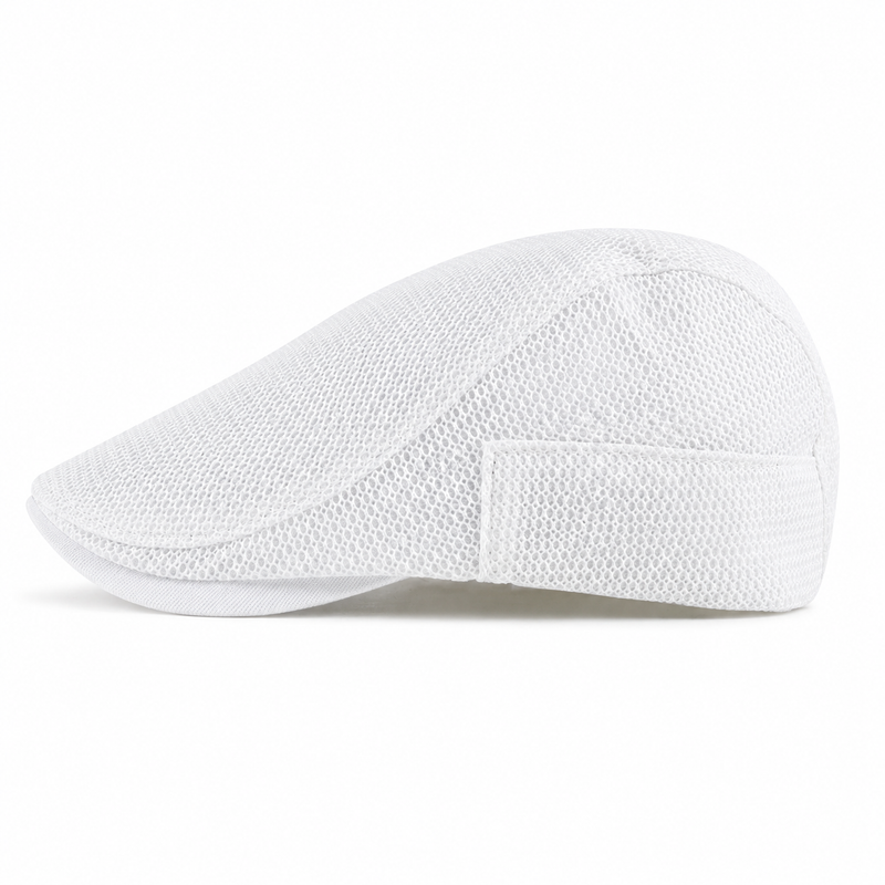 Sterling MeshCap™ Casual Flat Cap Mesh Crown Breathable Brim