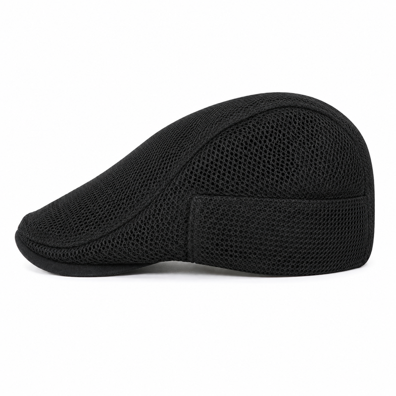 Sterling MeshCap™ Casual Flat Cap Mesh Crown Breathable Brim