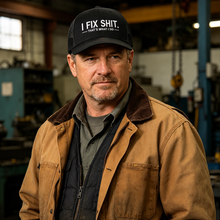 Sterling I Fix Shit™ Trucker Cap Mesh Snapback Patch