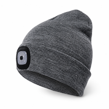 Sterling LED Knitted Winter Beanie Hat™ Cuffed Knit Light