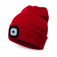 Sterling LED Knitted Winter Beanie Hat™ Cuffed Knit Light