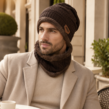 Sterling Warm Beanie Cap™ With Scarf Knit Hood Neck Warmer