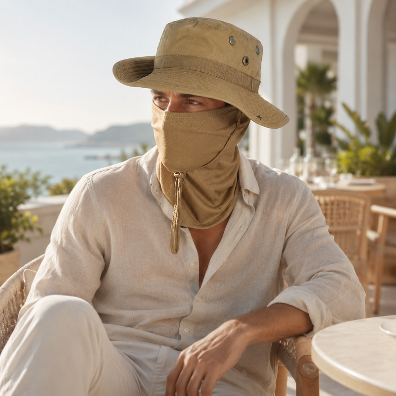 Sterling Lightweight Sun Protection Hat™ and Scarf Combination