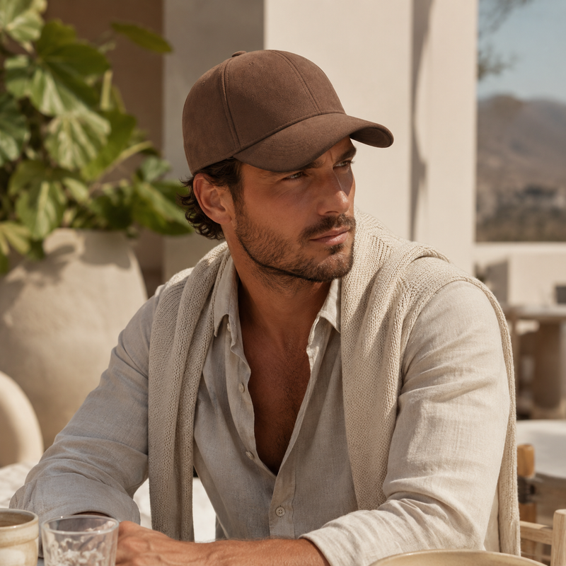 Sterling Suede Cap™ Curved Brim Soft Touch Finish