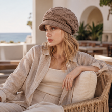 Sterling Cozy Fried Twist Knit Hat™ Soft Beanie Cable Texture