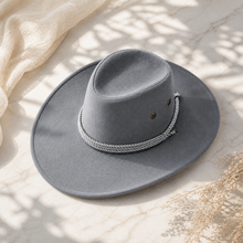 Sterling Western Cowboy Hat™ Wide Brim Felt Look Rope Band