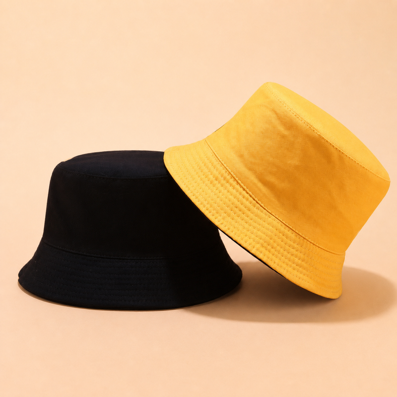 Sterling Light Board™ Bucket Hat Cotton Double Sided Brim