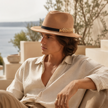 Sterling Golden Leaf Fedora Hat™ Elegant Style With Distinctive Touch