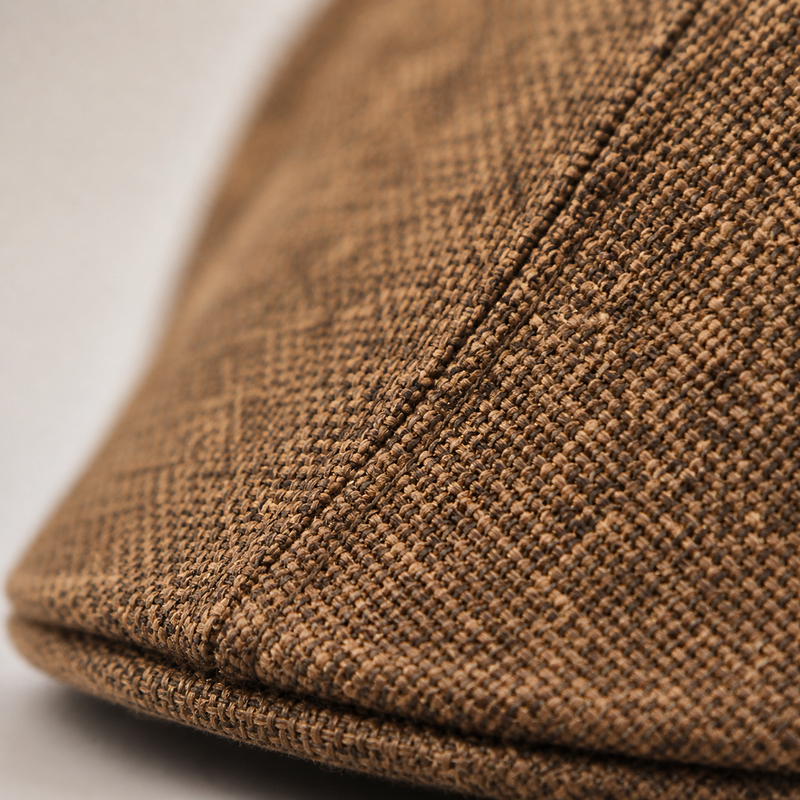 Sterling Breathable Mesh Peaked Cap™ Flat Polyester Beret