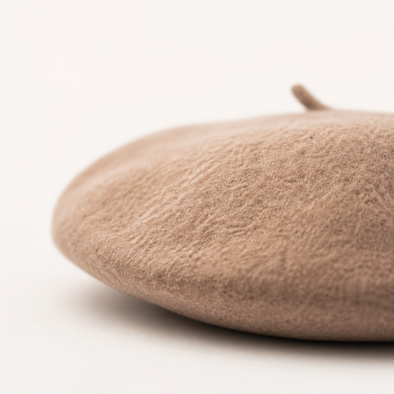 Sterling Renoir™ Beret Wool Knit Soft Cabillou Detail