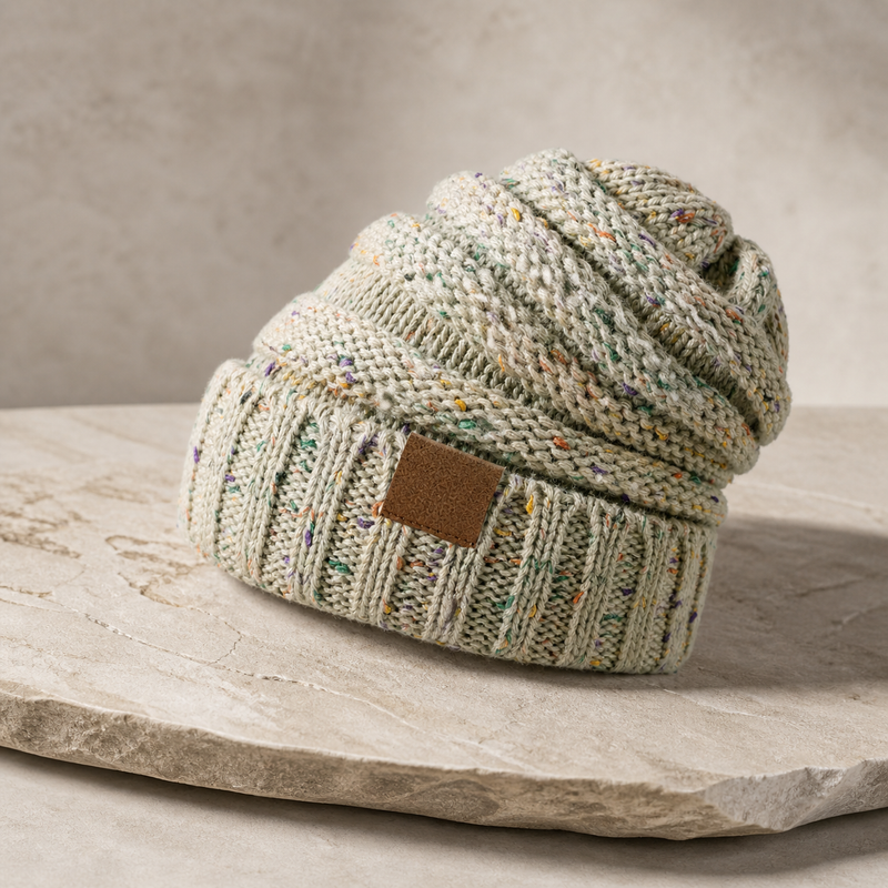 Sterling Super Star™ Knitted Flecked Beanie Urban Caps Acrylic Knit