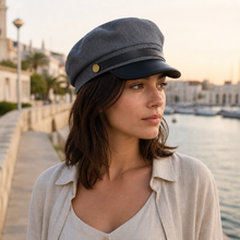 Sterling Navy Sailor™ Flat Cap Vintage Marine Style Hat