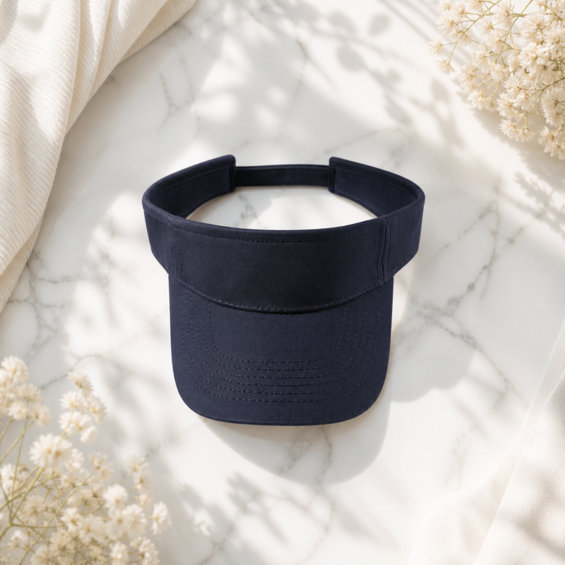 Sterling Atlantis Roland™ Curved Cotton Visor Hook And Loop Strap