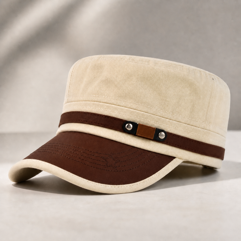 Sterling Northwood Cotton™ Army Cap Flat Top Cotton Strap