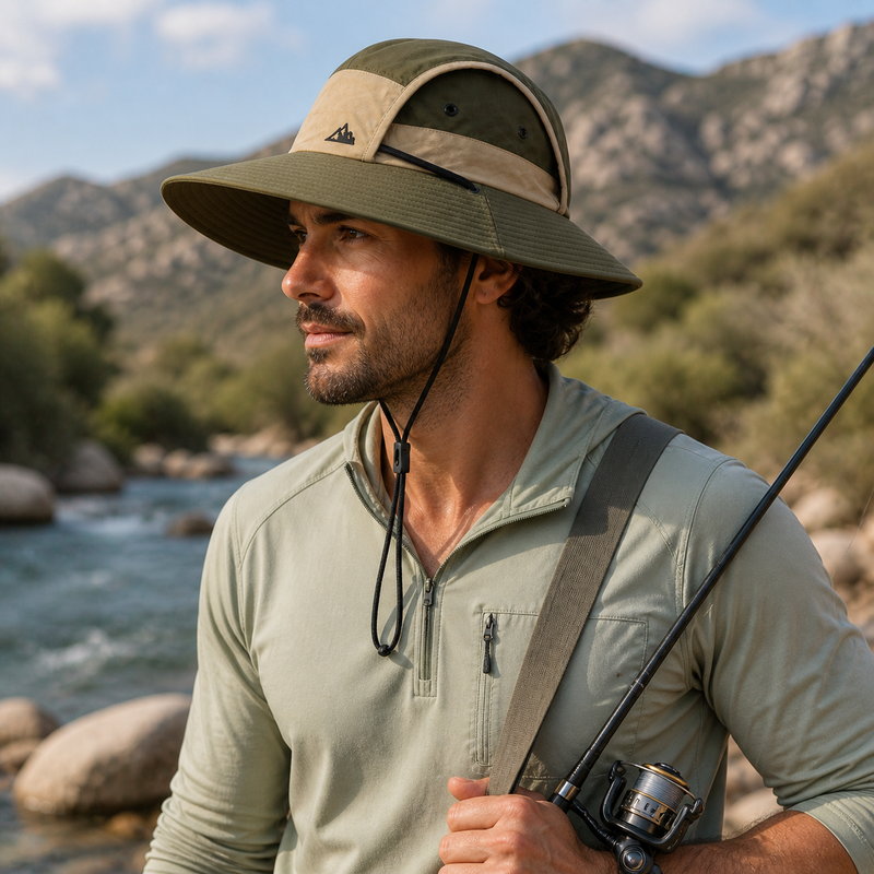 Sterling Kilimanjaro Explorer™ Bucket Hat Cotton Acrylic Cord