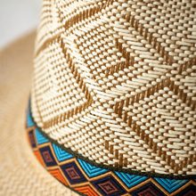 Sterling Panama Summer™ Trilby Hat Vegetable Fiber Diamond Weave
