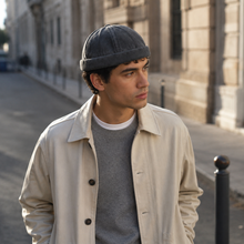 Sterling Denim Cotton™ Docker Cap Brimless Cotton Denim Finish
