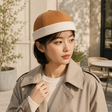 Sterling Digbeth Brimless™ Docker Cap Cotton Contrast Cuff