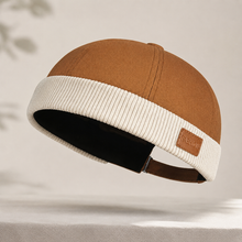 Sterling Digbeth Brimless™ Docker Cap Cotton Contrast Cuff