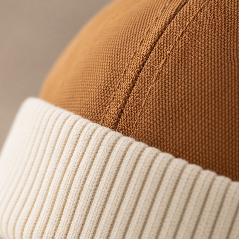 Sterling Digbeth Brimless™ Docker Cap Cotton Contrast Cuff