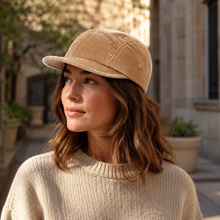 Sterling Urban Corduroy™ Short Brim Five Panel Baseball Cap