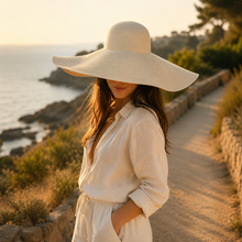 Sterling Oversized Dome™ Straw Hat Wide Brim
