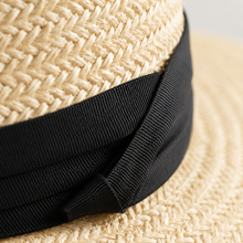 Sterling Handwoven Flat™ Straw Hat Wide Brim Straw Weave
