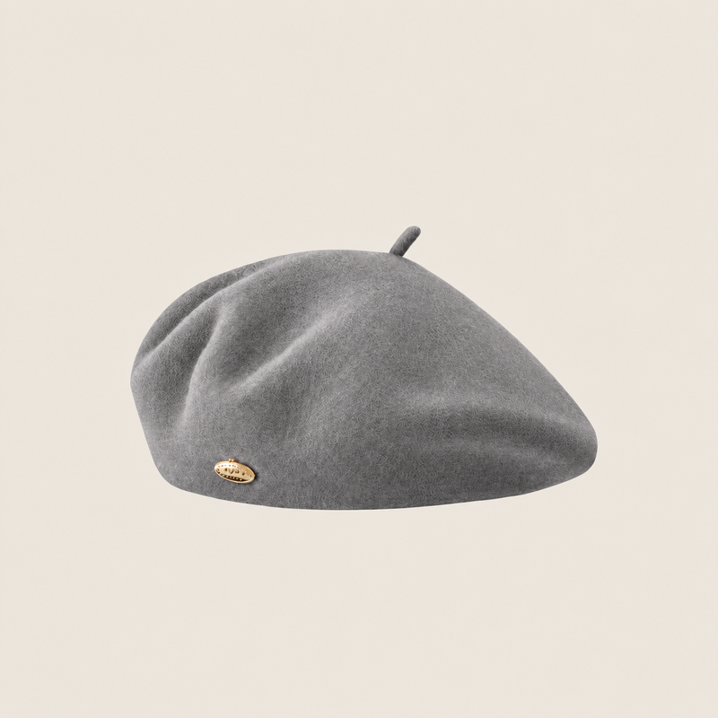 Sterling Aveline Winter Beret Wool Painter Cap™ With Flat Crown