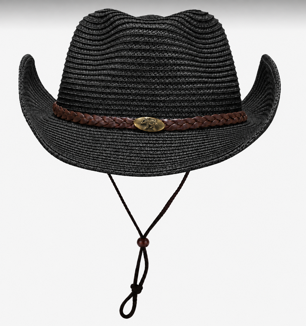 Sterling Western Straw Hat™ Cowboy Cellulose Blend Feather Band