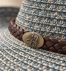 Sterling Western Straw Hat™ Cowboy Cellulose Blend Feather Band