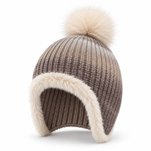 Sterling Marlow Gradient Knit Toddler Bonnet with Pom Pom™
