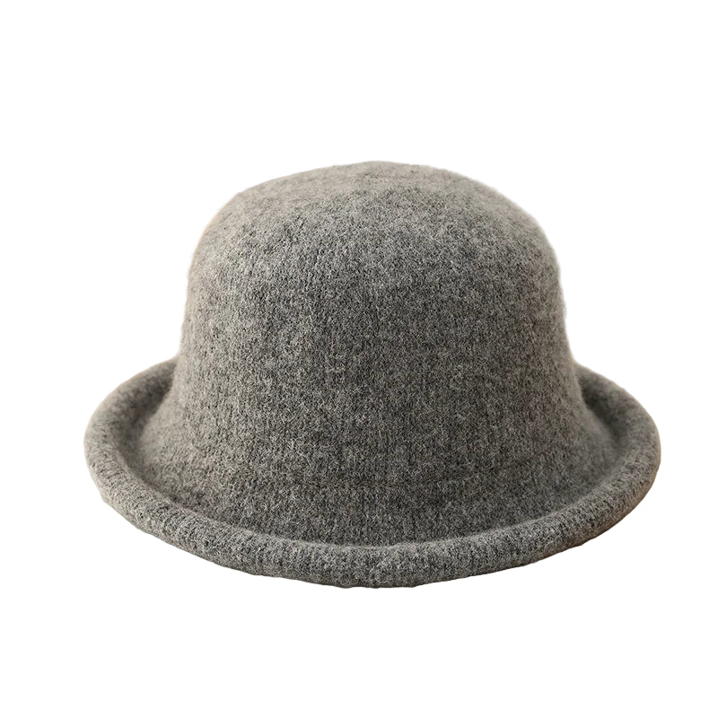 Sterling Chirac™ Bowler Wool Blend Rolled Brim Hat