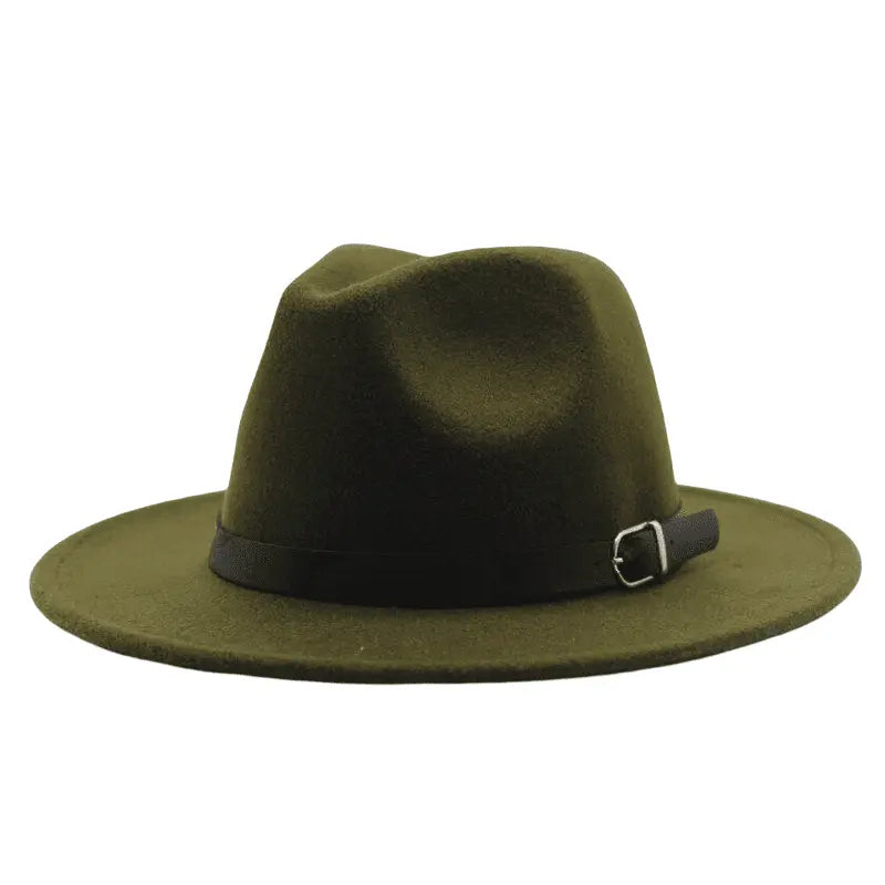 Sterling Classic Felt™ Fedora Hat Wide Brim Formal Fashion Hat