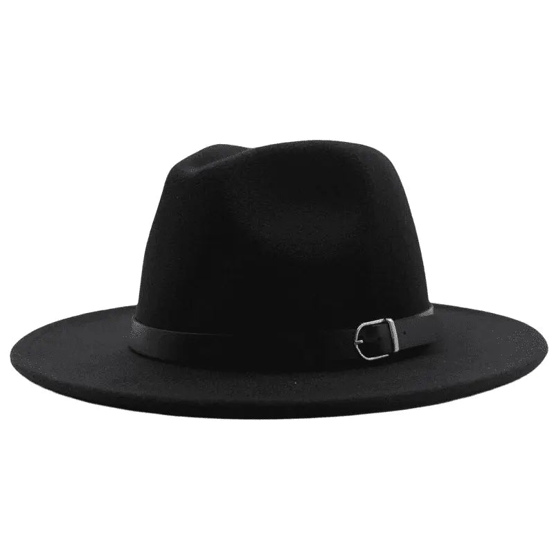 Sterling Classic Felt™ Fedora Hat Wide Brim Formal Fashion Hat