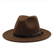 Sterling Classic Felt™ Fedora Hat Wide Brim Formal Fashion Hat