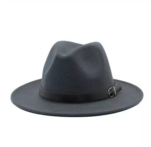 Sterling Classic Felt™ Fedora Hat Wide Brim Formal Fashion Hat